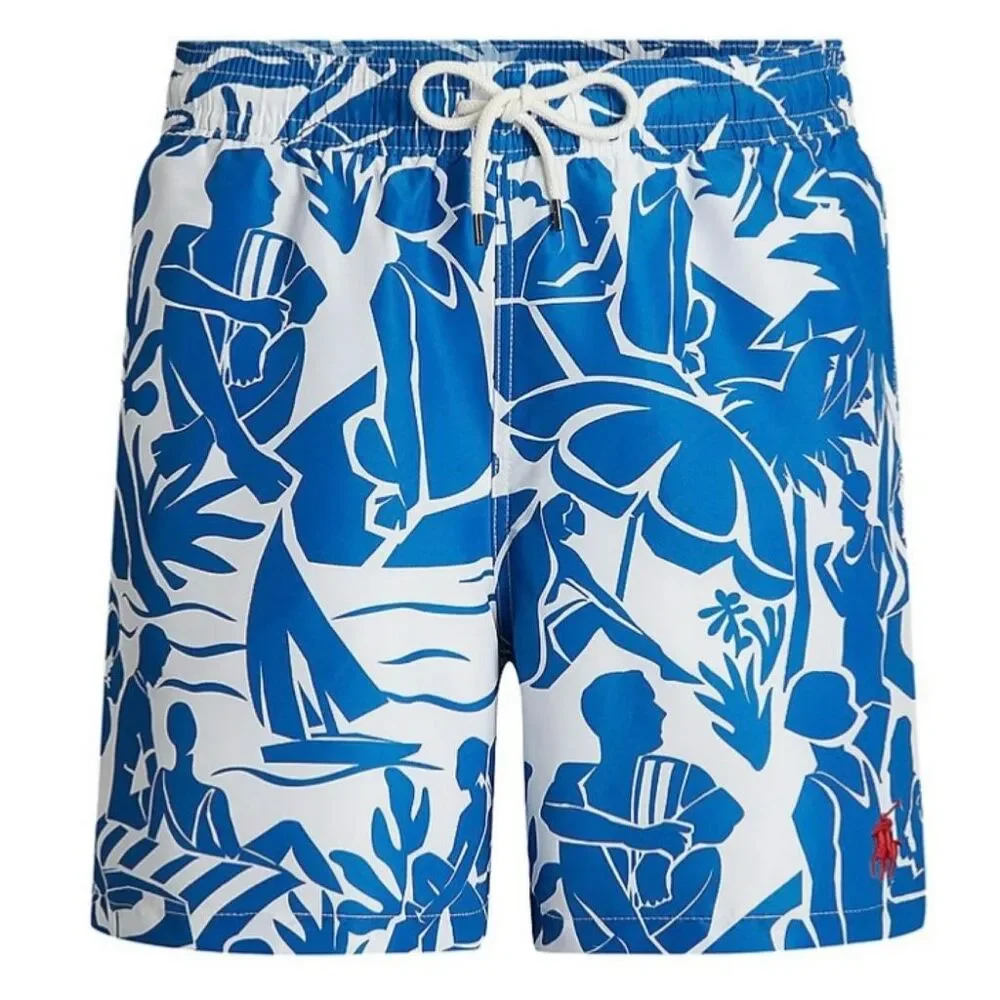 Polo Ralph Lauren Men's 5XL Big Traveler Classic Swim Trunks Size 5XB